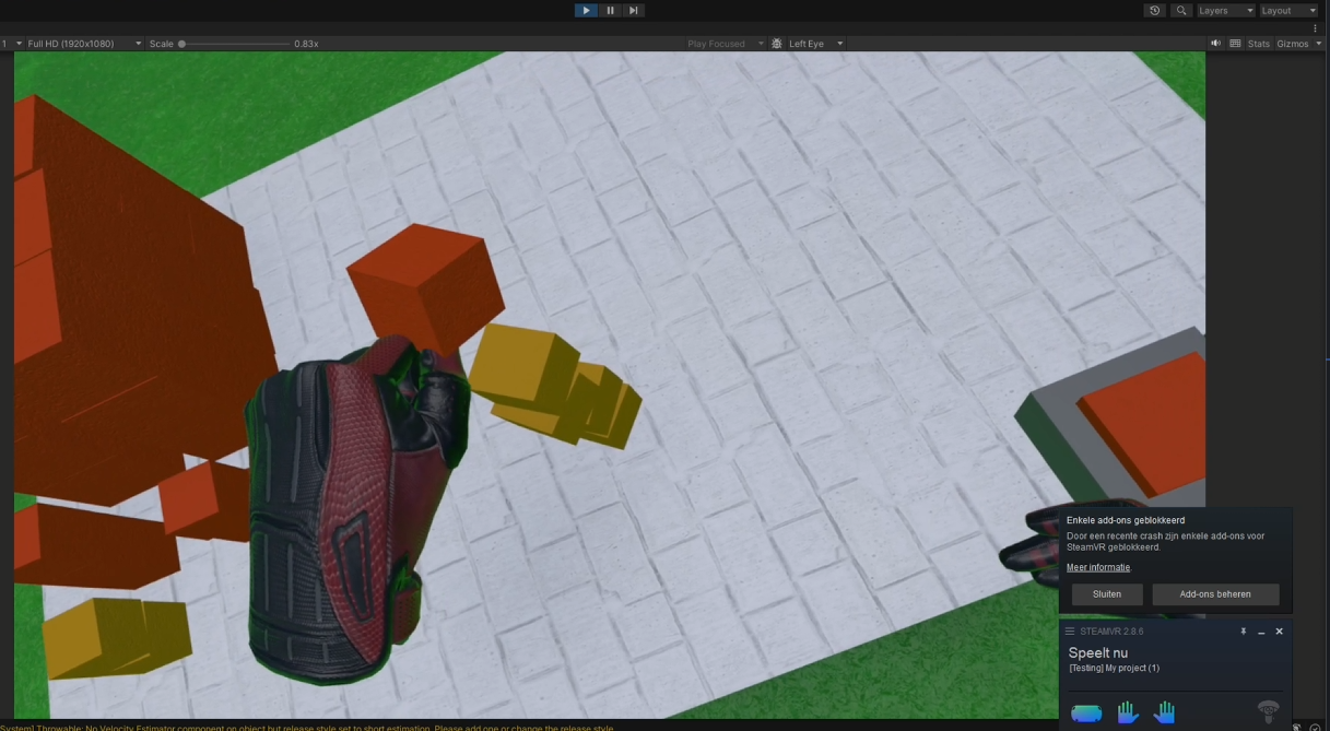 Klookiea SteamVR Test Game